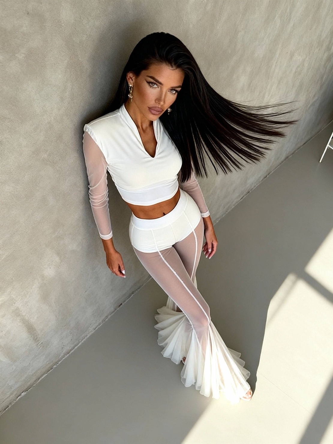 Midnight Whisper White- Сет от две части