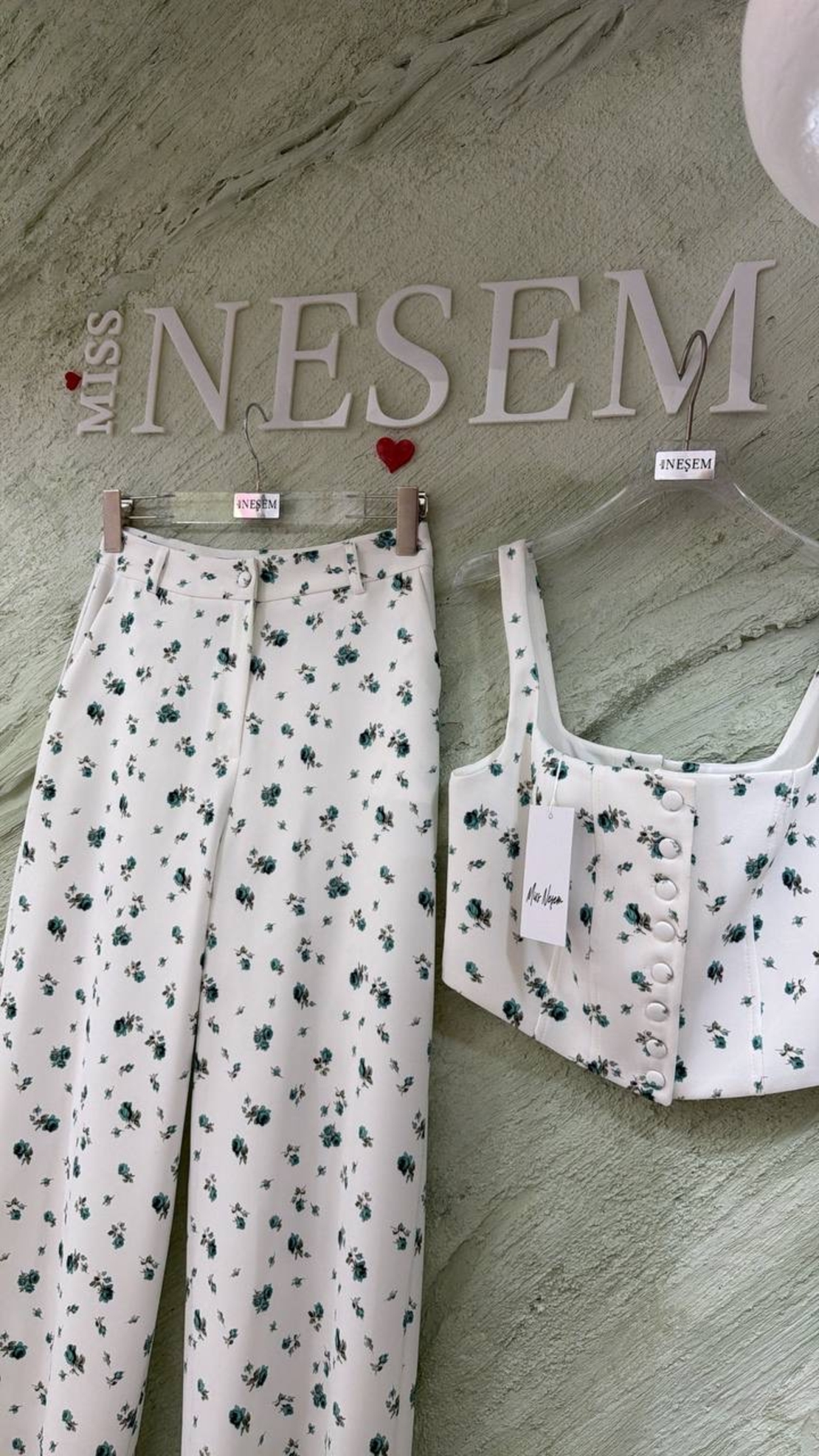 “Vintage Rose Set” green - комплект