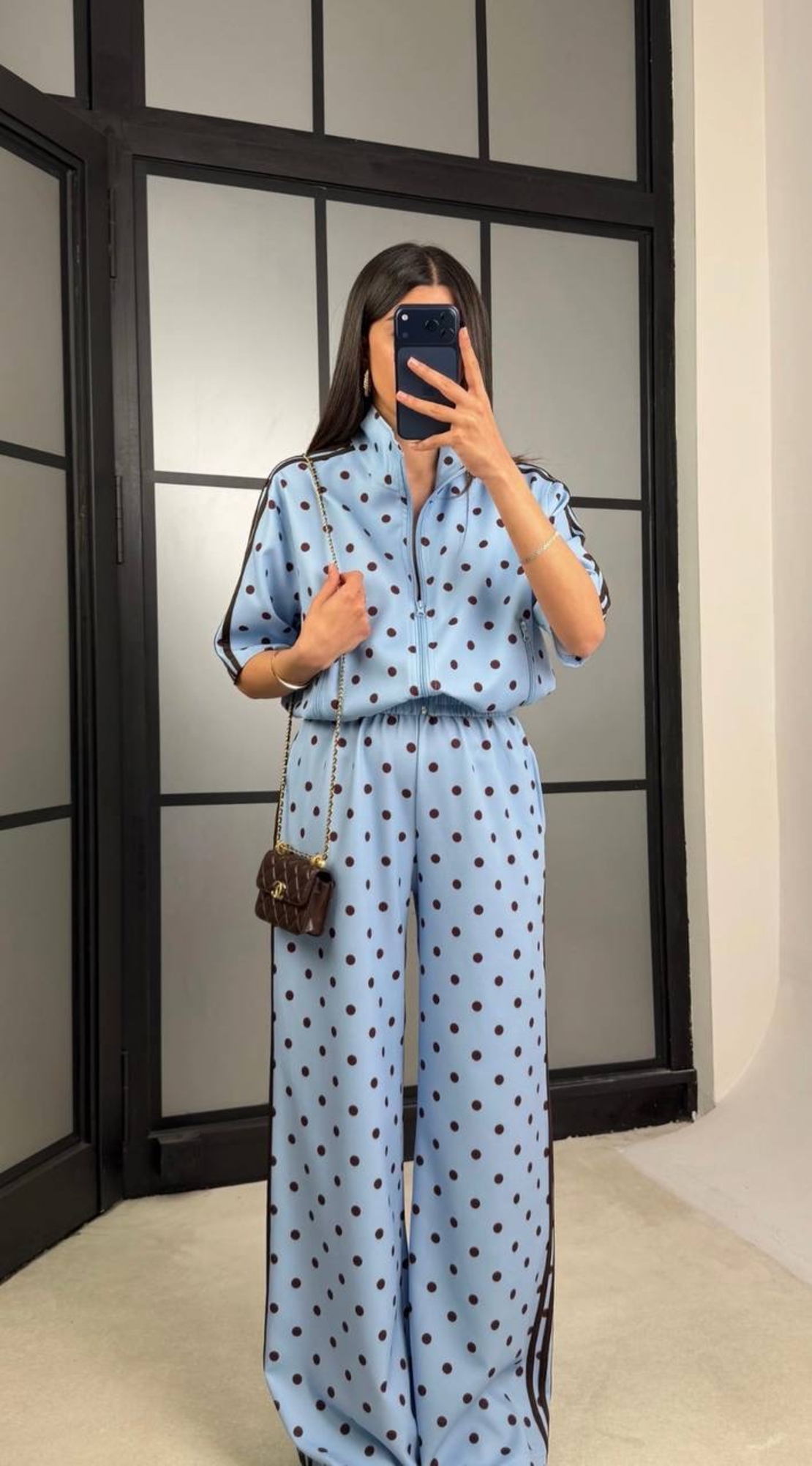 “Dots Vibe Set” blue - сет две части