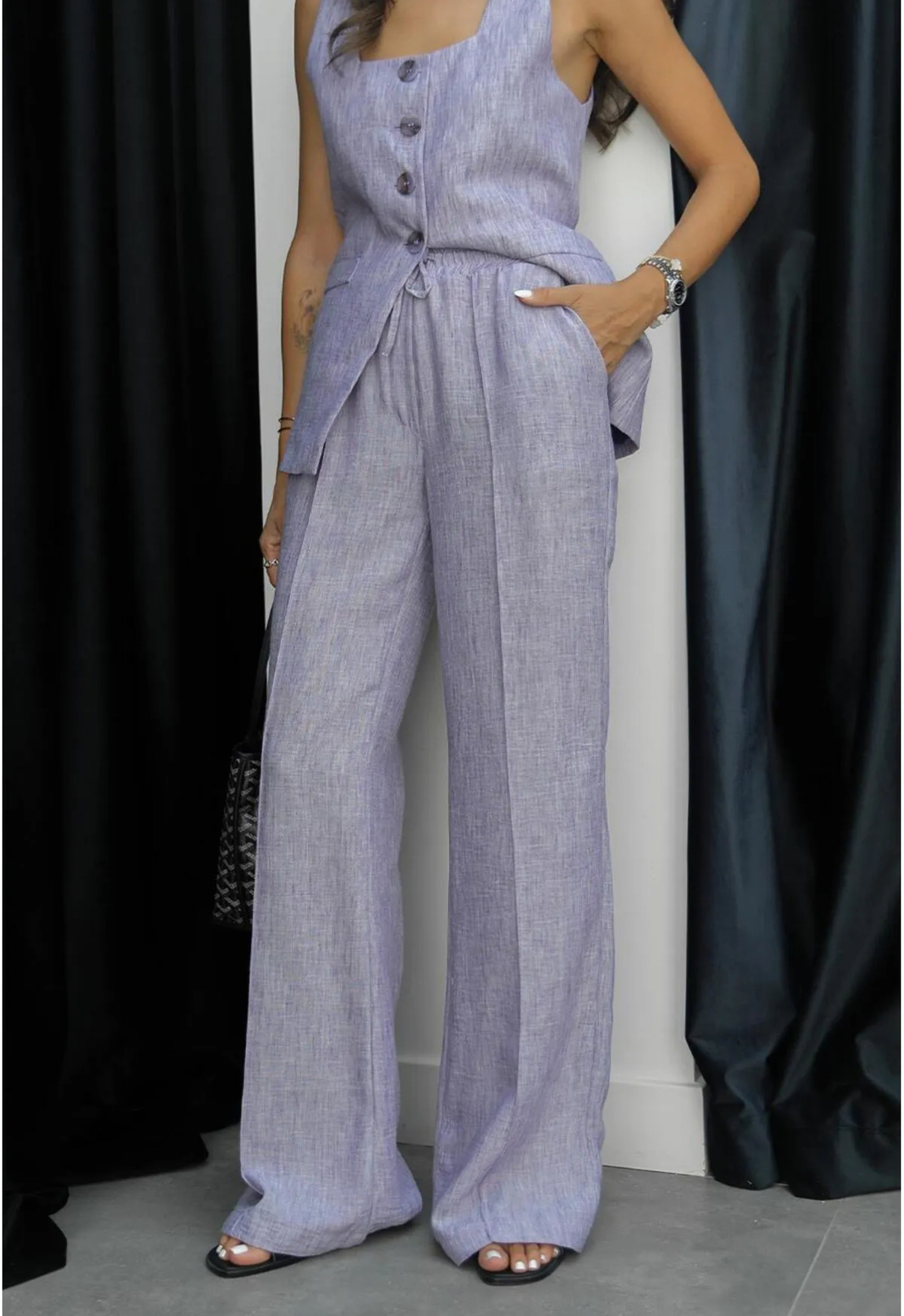 URBAN CHIC Комплект елек и панталон Puple