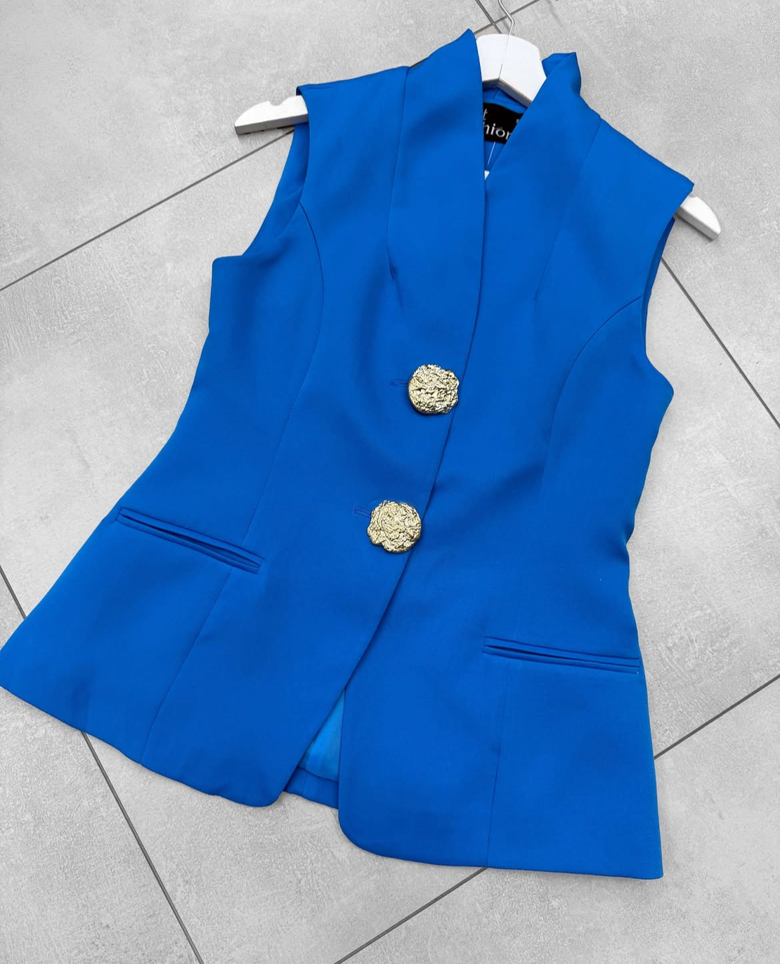 GOLD BUTTON Blue Костюм елек и панталон