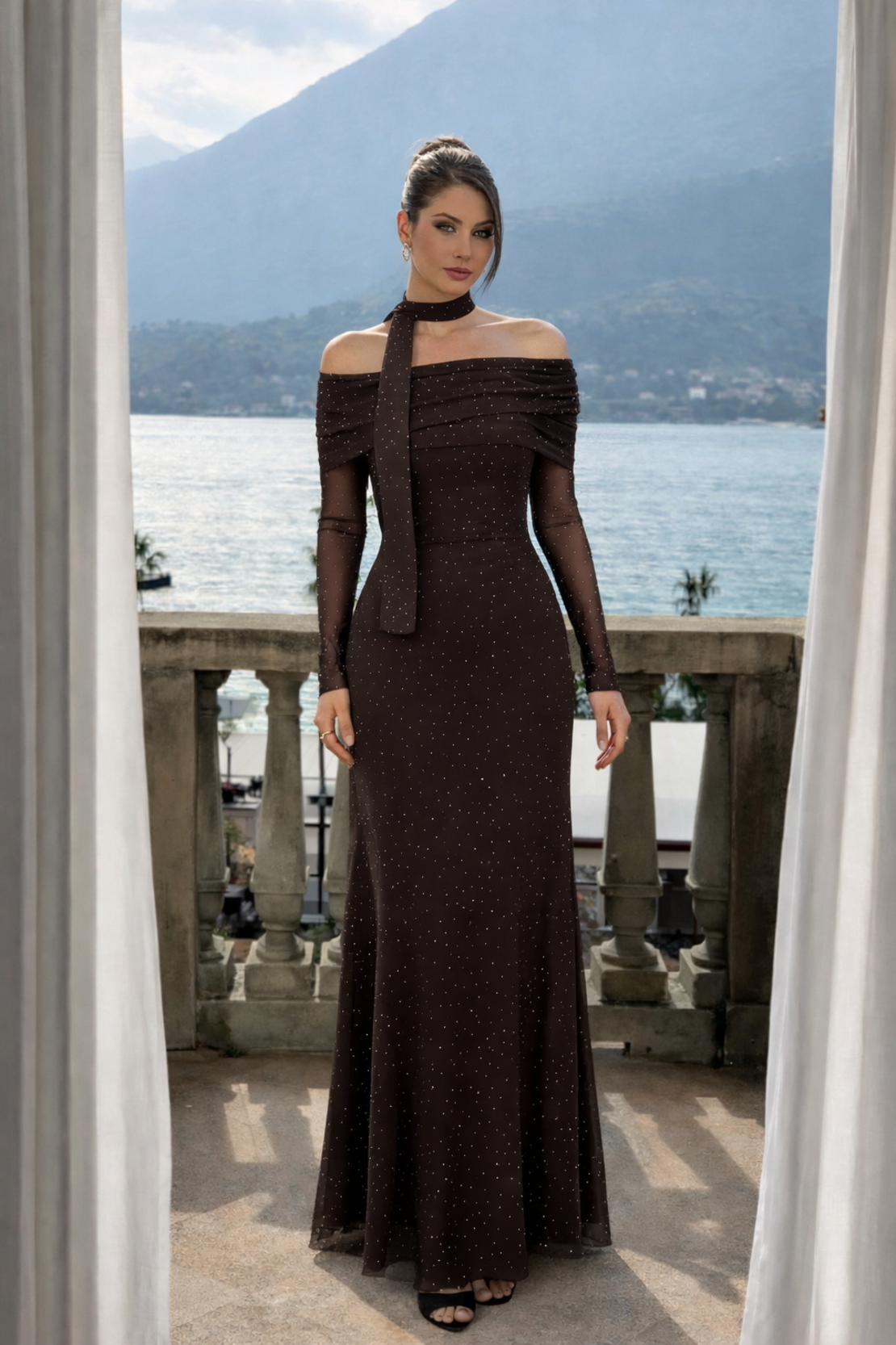 Рокля „Moonlight“ mocha