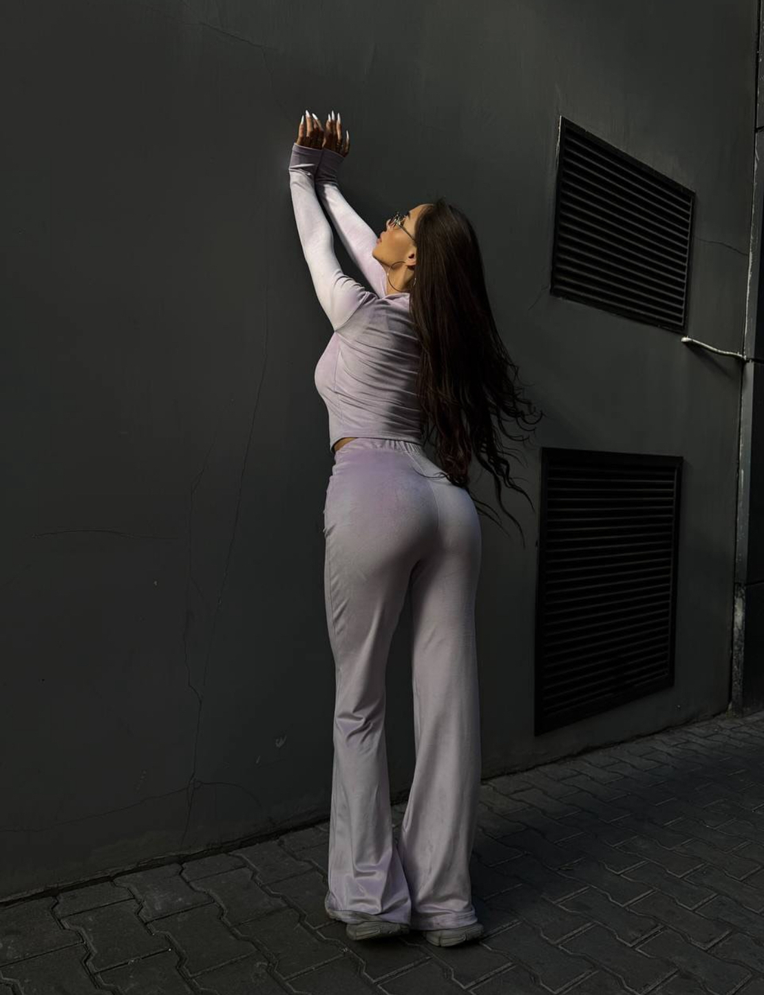 Velour Chic  Pиrple - спортен екип от кадифе