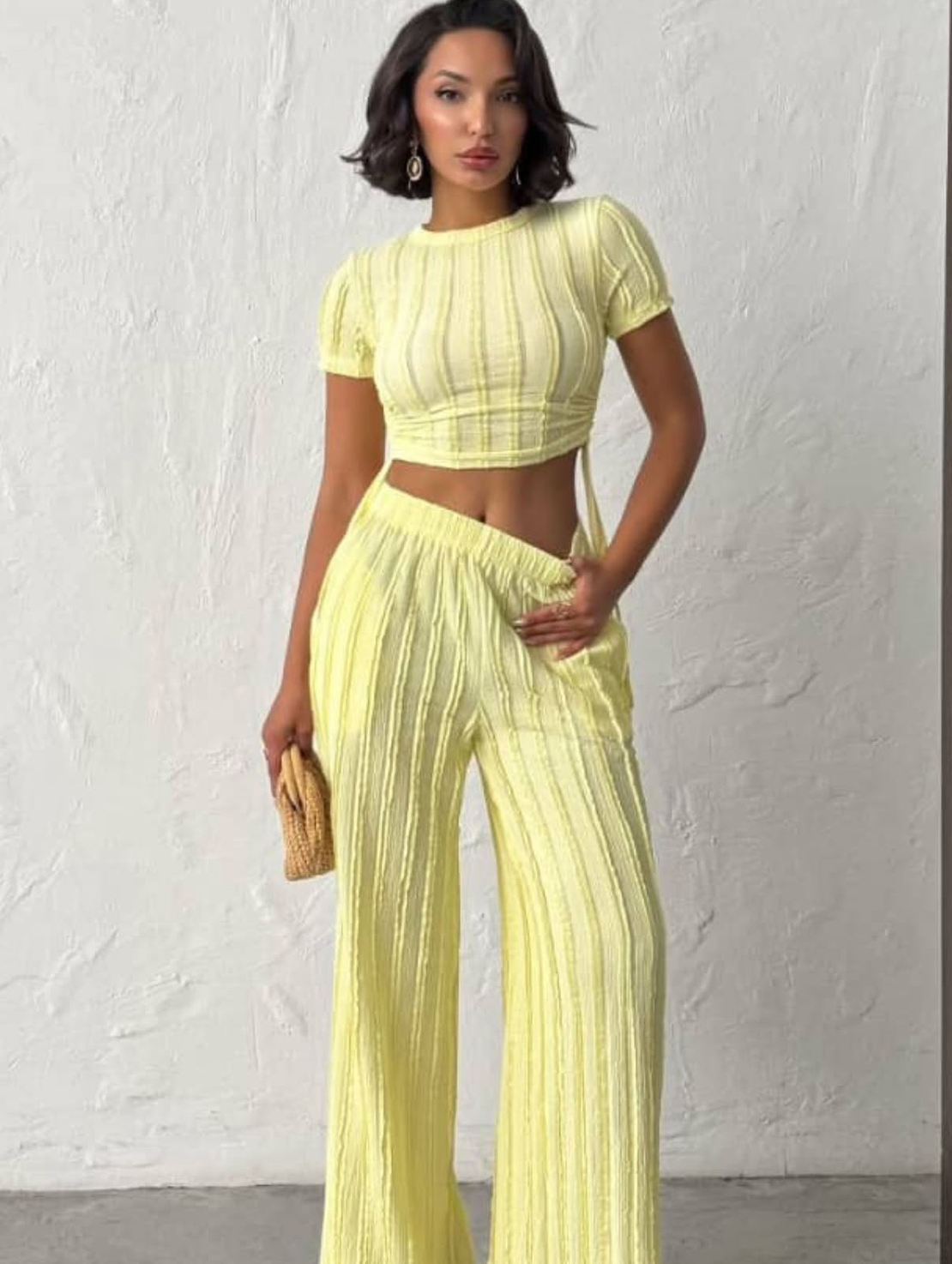 “Cloud Wave Set” yellow - сет две части
