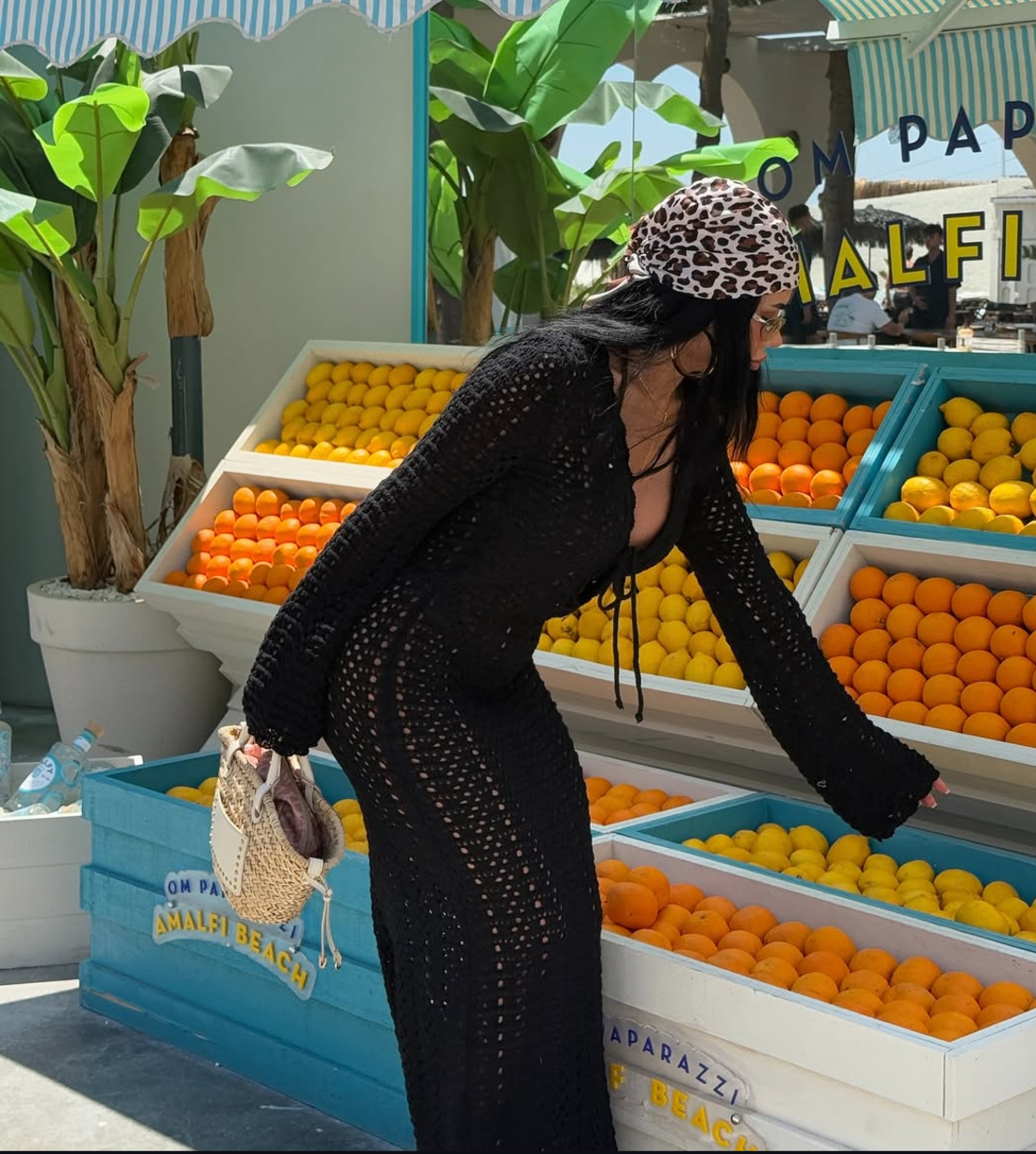 Oceana Backless – дълга плажна рокля black
