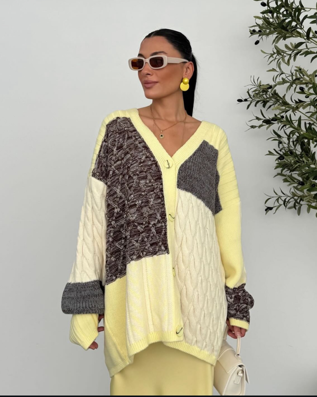 Sunny Oversize Knit - овърсайз жилетка