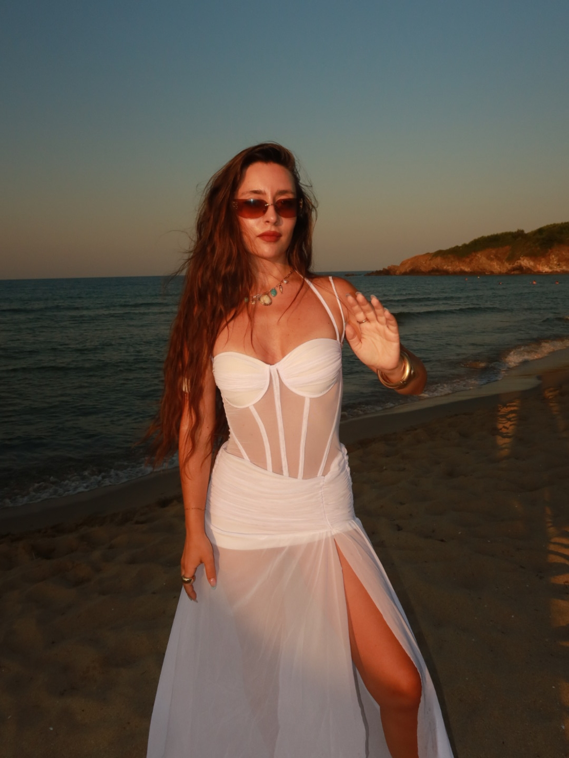“Angel Mirage“ white - Дълга рокля