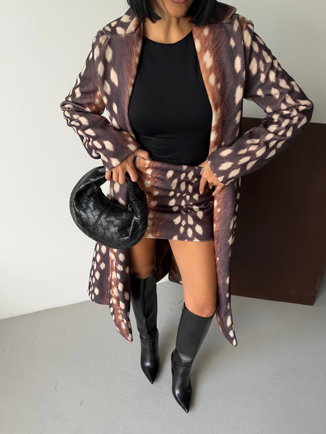 “  Leopard Chic “ - Палто и пола