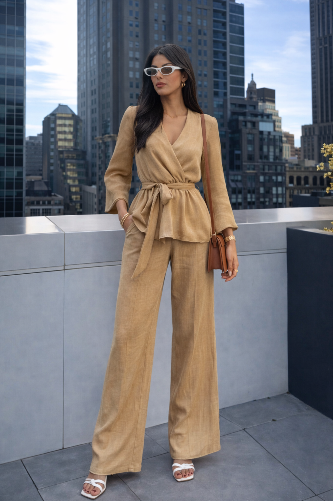 Луксозен сатенен комплект Gold