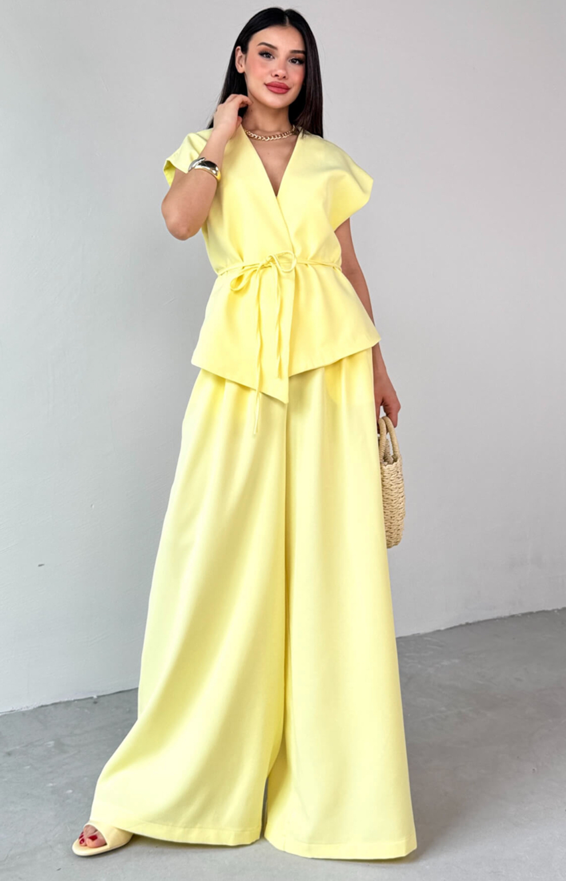 Сет „Marina“ от две части yellow