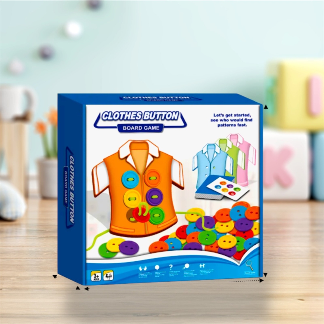Игра с бутони