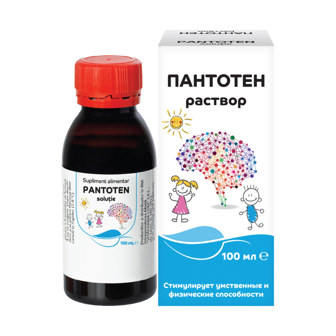 ПАНТОТЕН Разтвор 100 мл