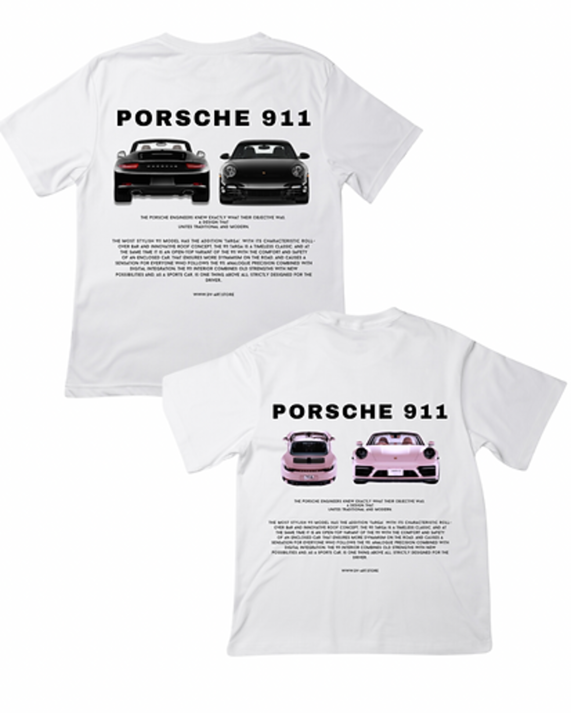 “Matching Porsche” комплект тениски