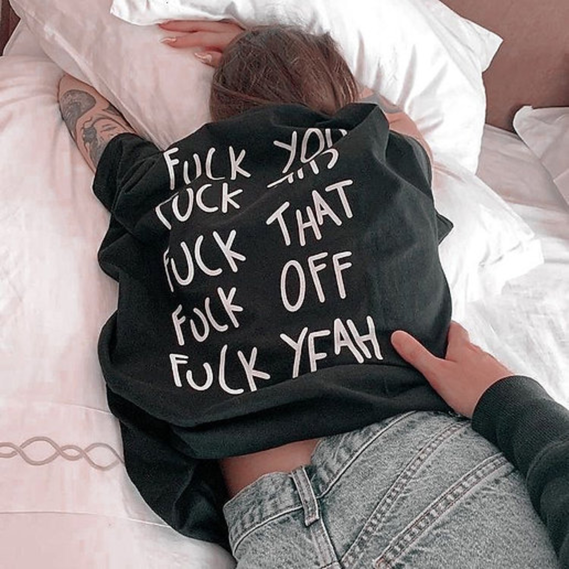 “Fck off” тениска