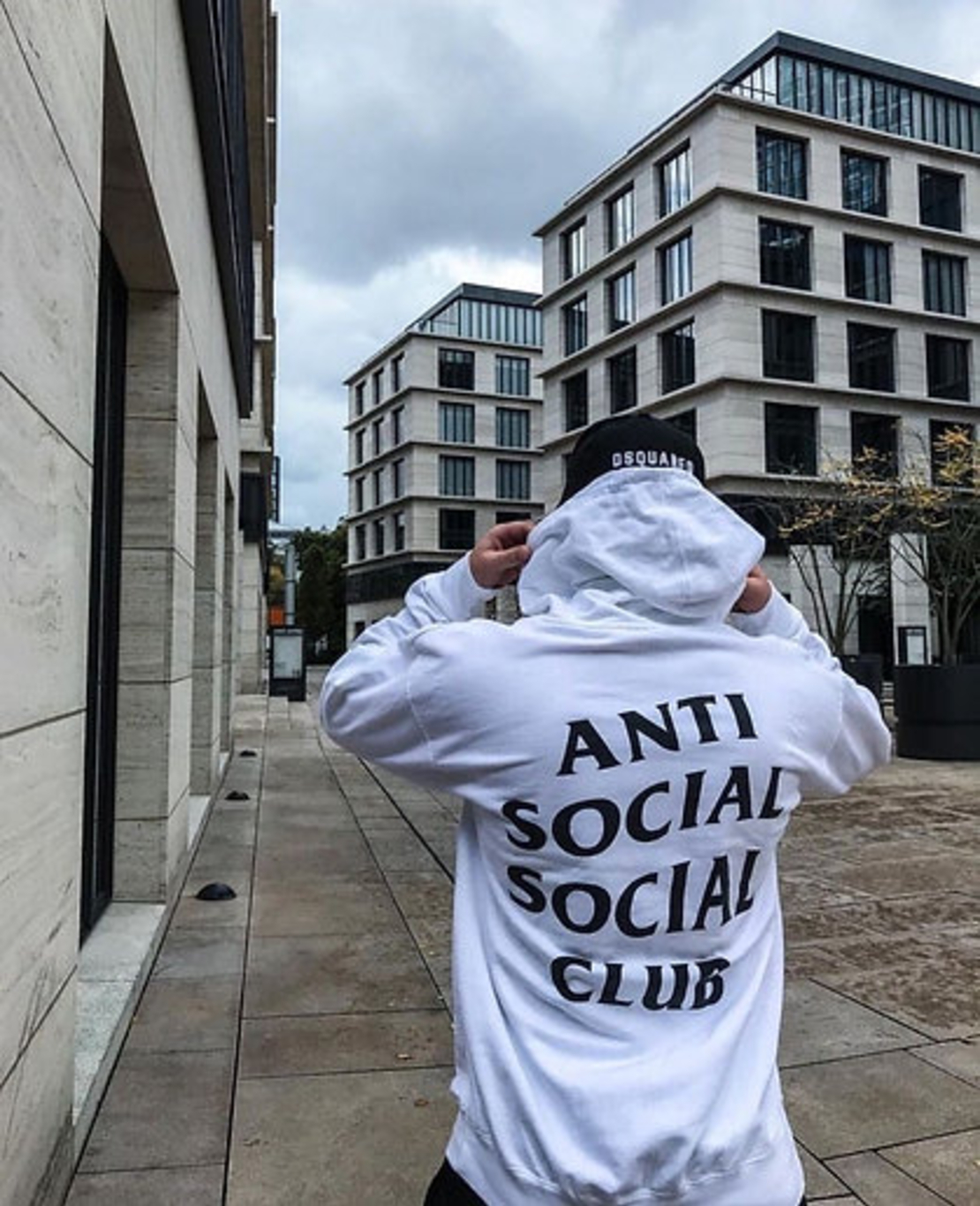 “Anti social” hoodie