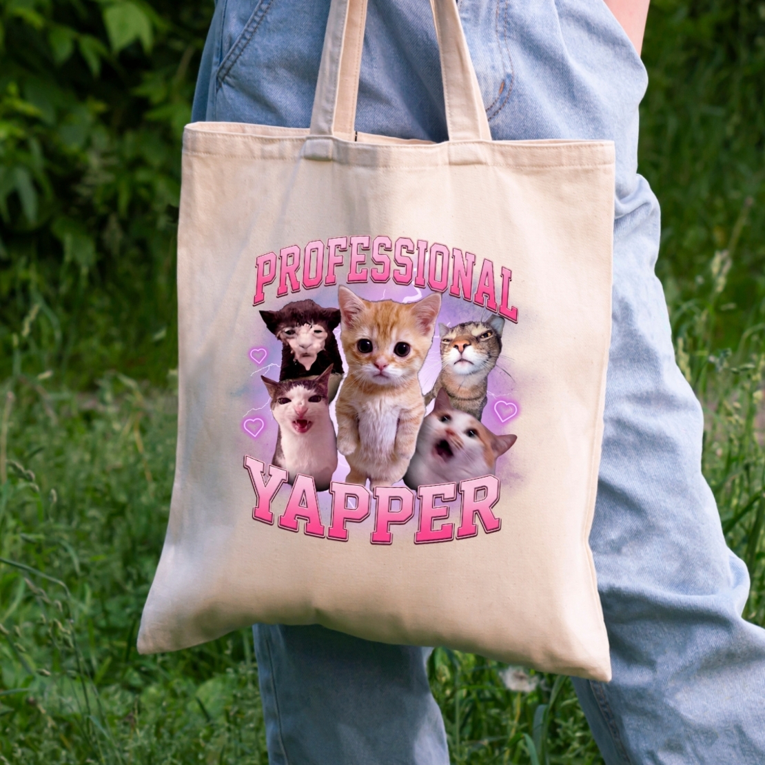 „Professional Yapper“ Tote bag