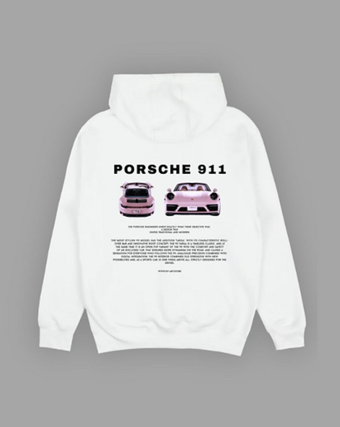 “Porsche 911,pink “ суичър