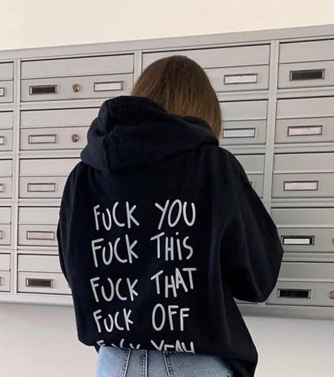 “Fck everything” суичър