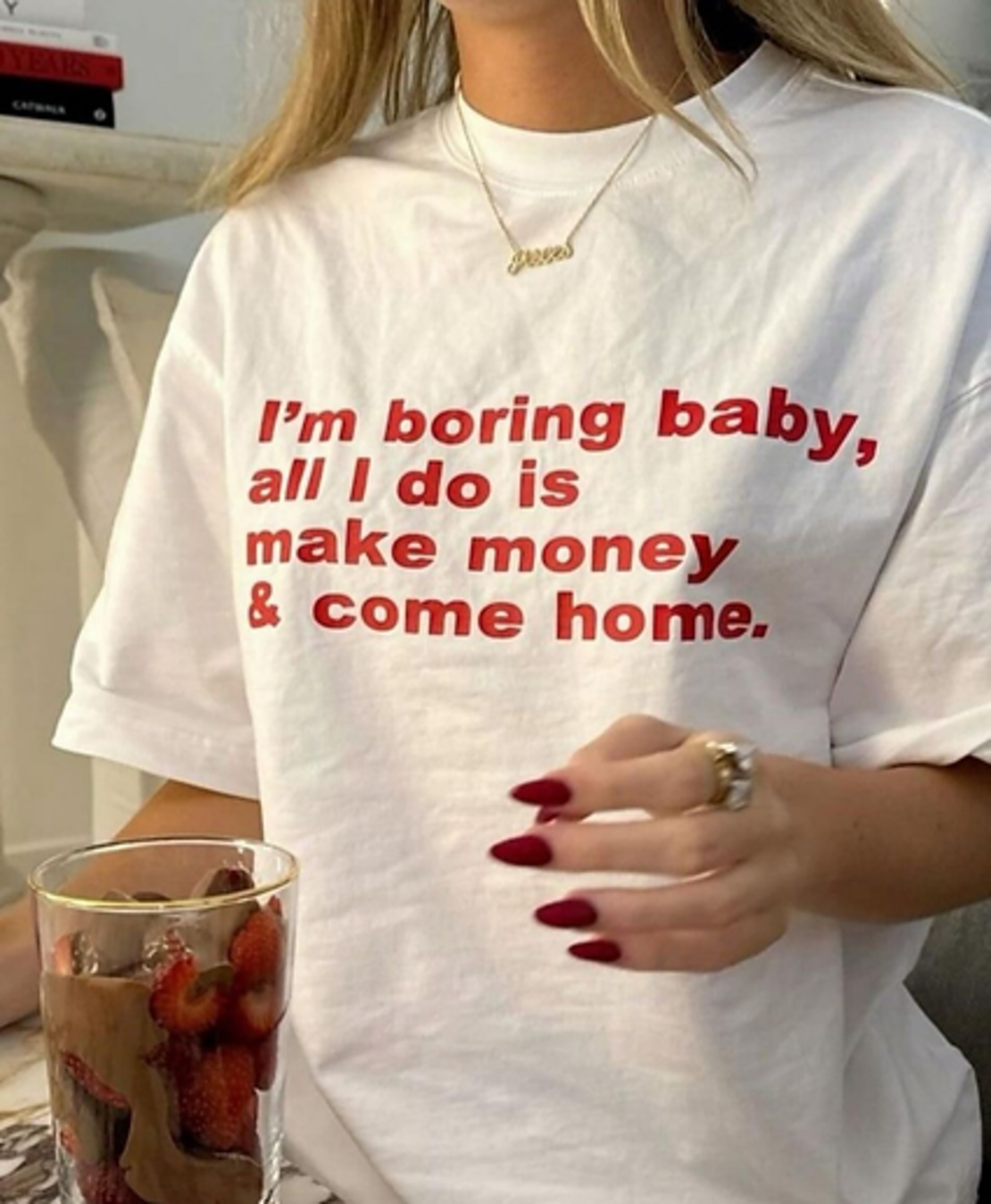 “Boring” тениска