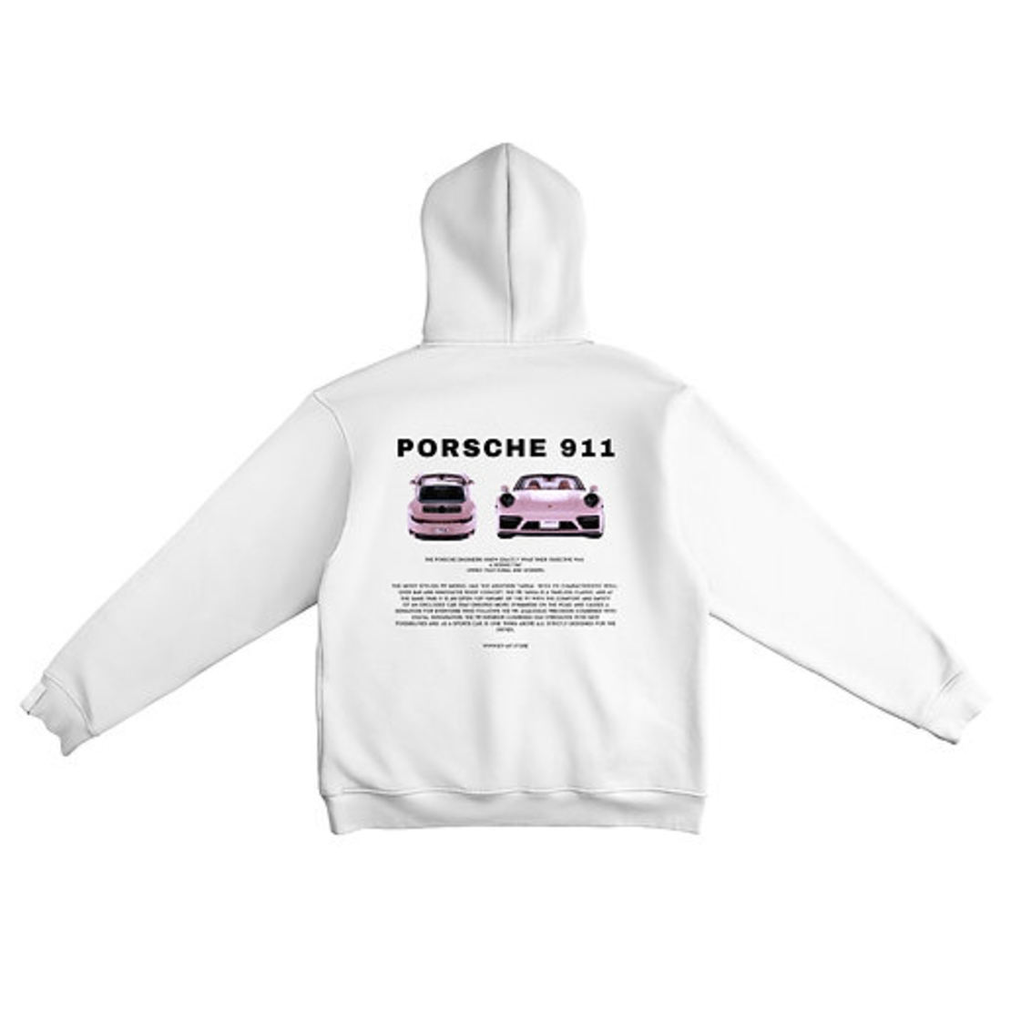 “Porsche 911,pink “ суичър