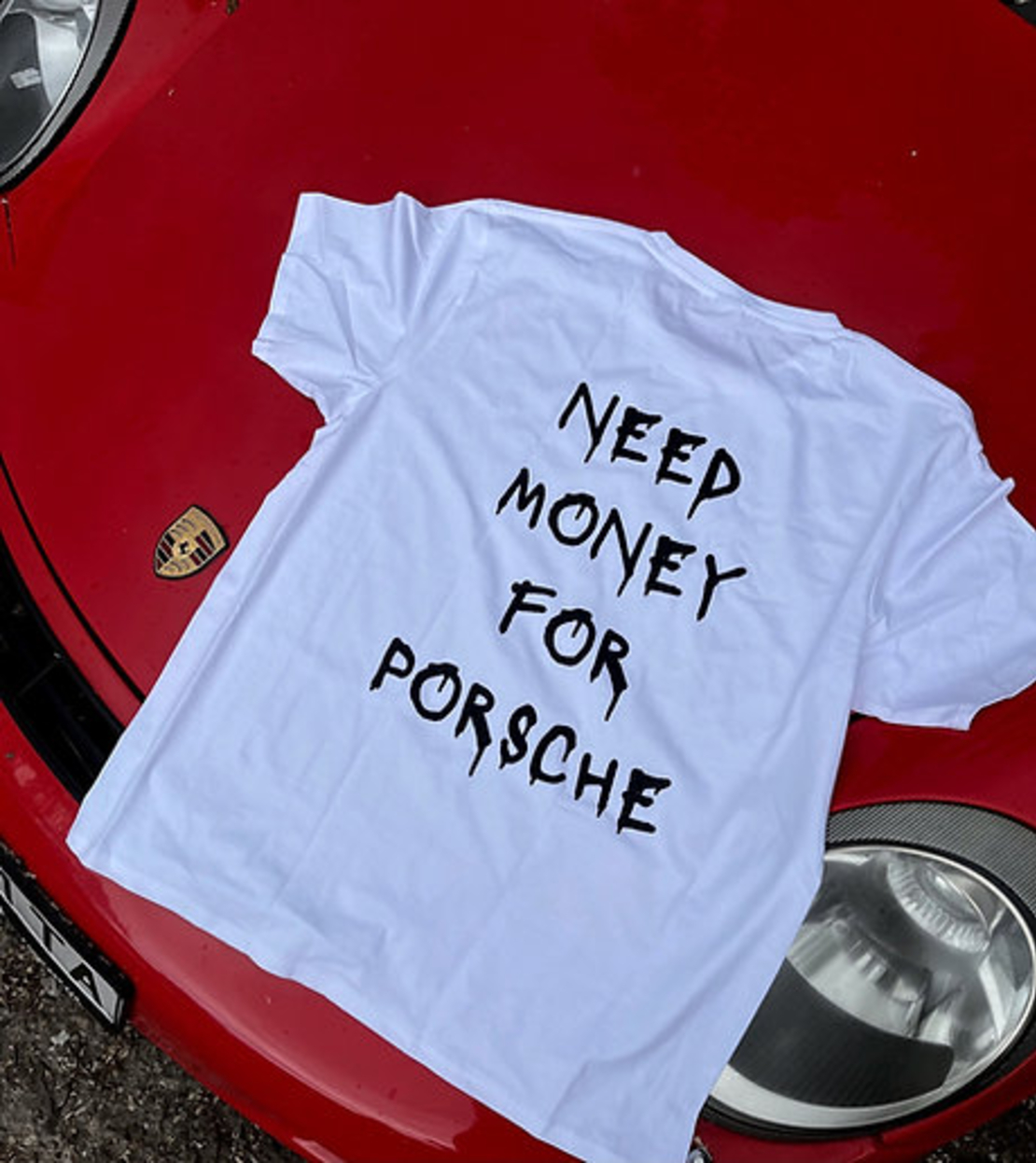 “Need money for cars” тениска