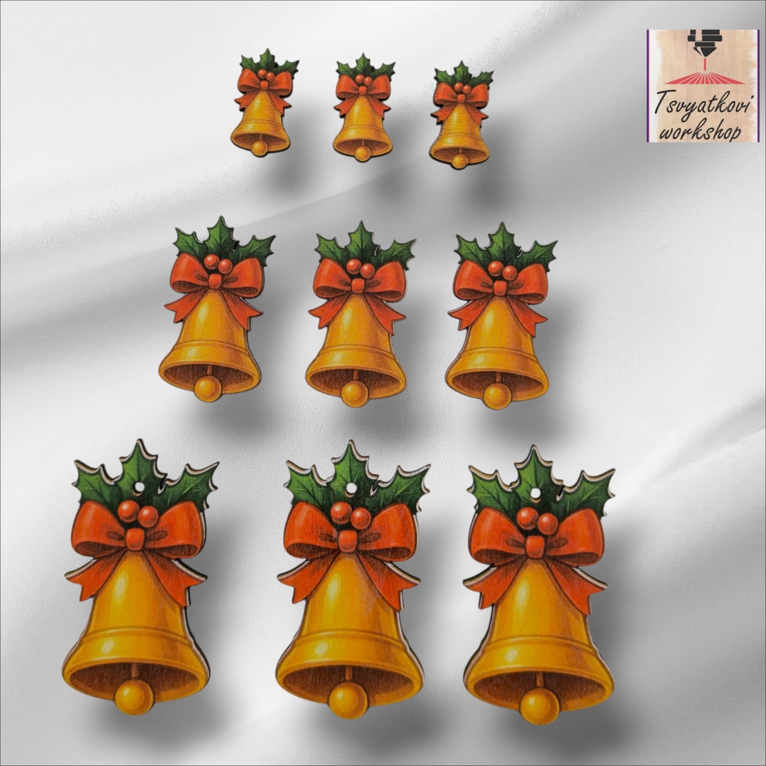 Фигурка „Камбанка с панделка“-10бр