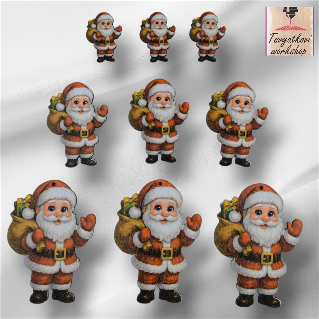 Дядо Коледа-10бр