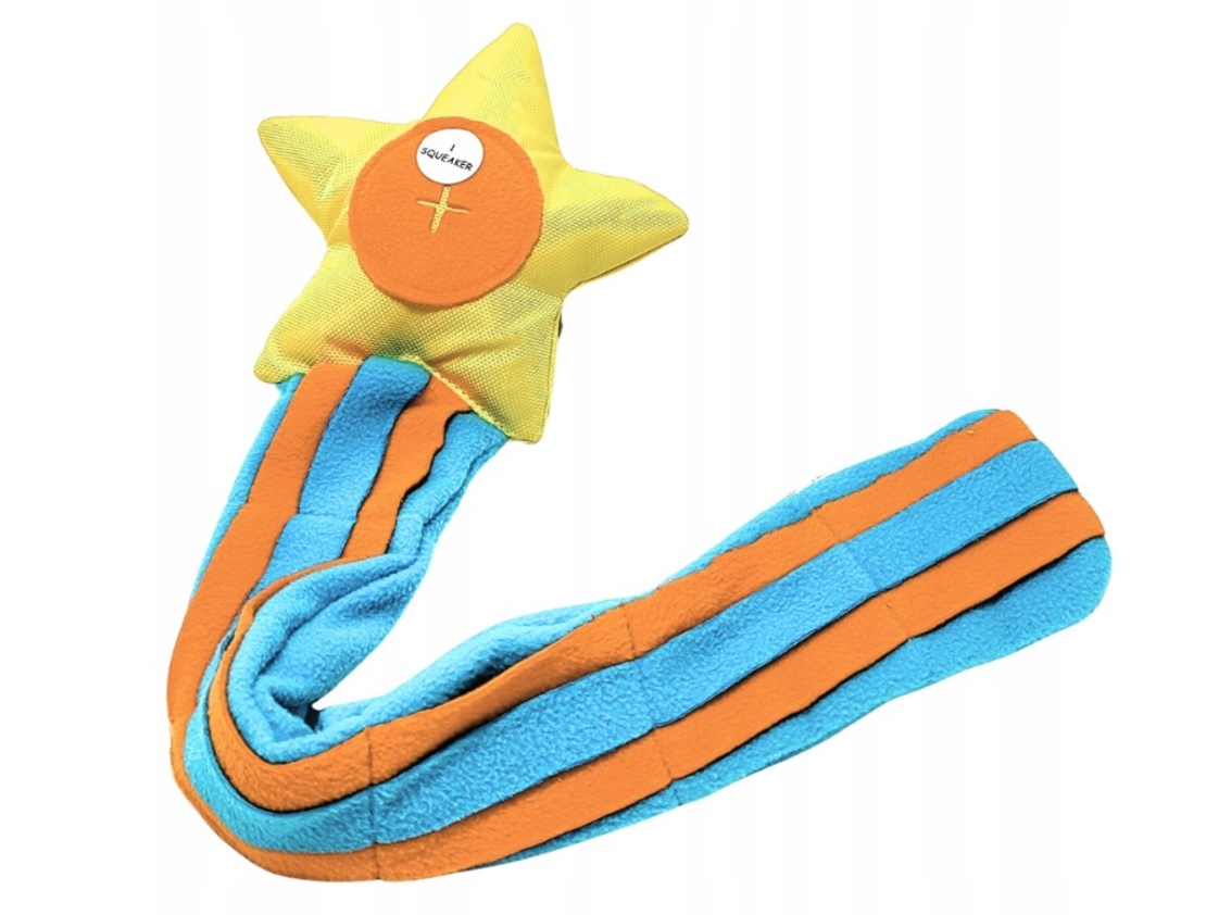 ИГРАЧКА ЗА КУЧЕ С ПЪЛНЕЖ, ШУМЛЕЩА ОПАШКА, ПИЩУШКАЩА ЗВЕЗДА