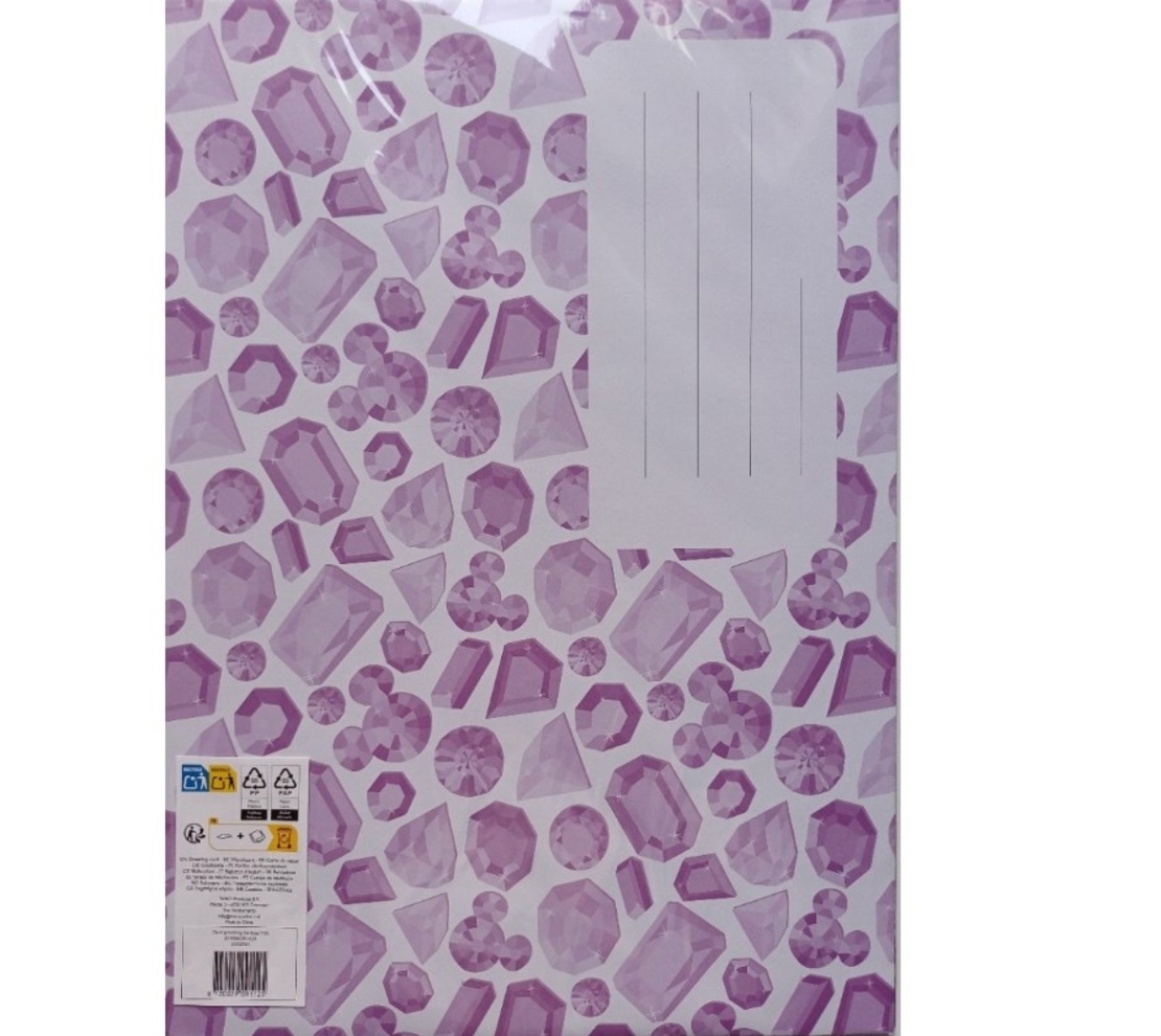 XXL ХОЛОГРАФСКА ПОДАРЪЧНА КАРТИЧКА  С ПЛИК С MIni Mouse, ФОРМАТ А4, ДЕТСКА, ДИСНИ