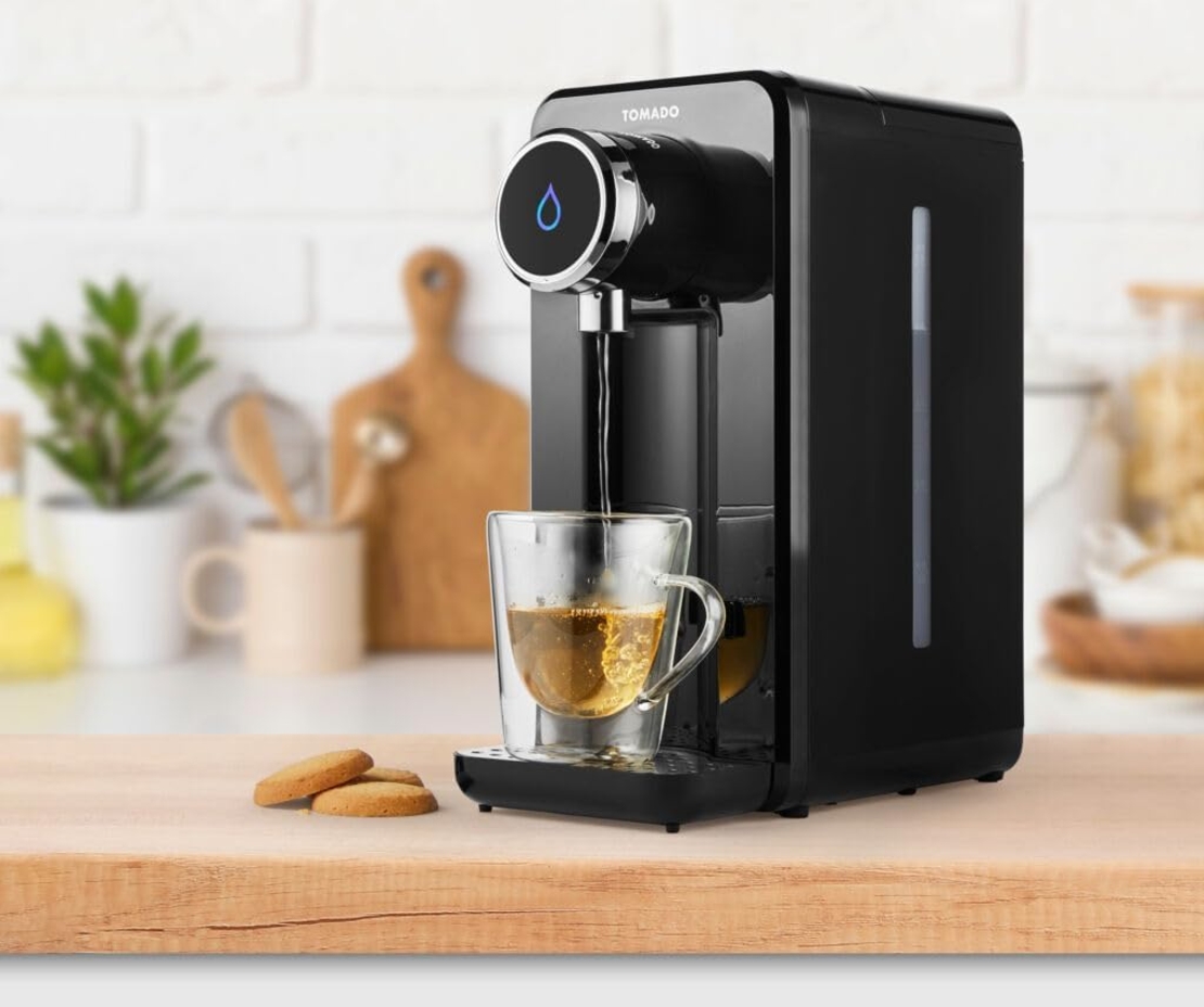 TOMADO Диспенсър за топла вода - вместимост 2,5 литра - технология за незабавно затопляне  TWD7525B