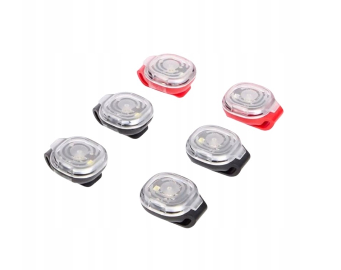 LED ЛАМПА 6 БРОЯ. БЯЛА И ЧЕРВЕНА СВЕТЛИНА