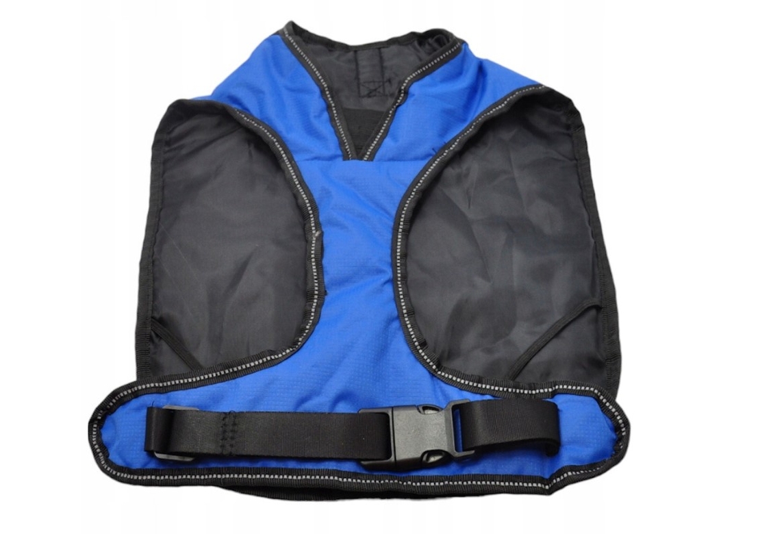 ЖИЛЕТКА ЗА КУЧЕТА СИНЯ РАЗМЕР МАЛЪК ЗА МАЛКИ КУЧЕТА ДРЕХИ