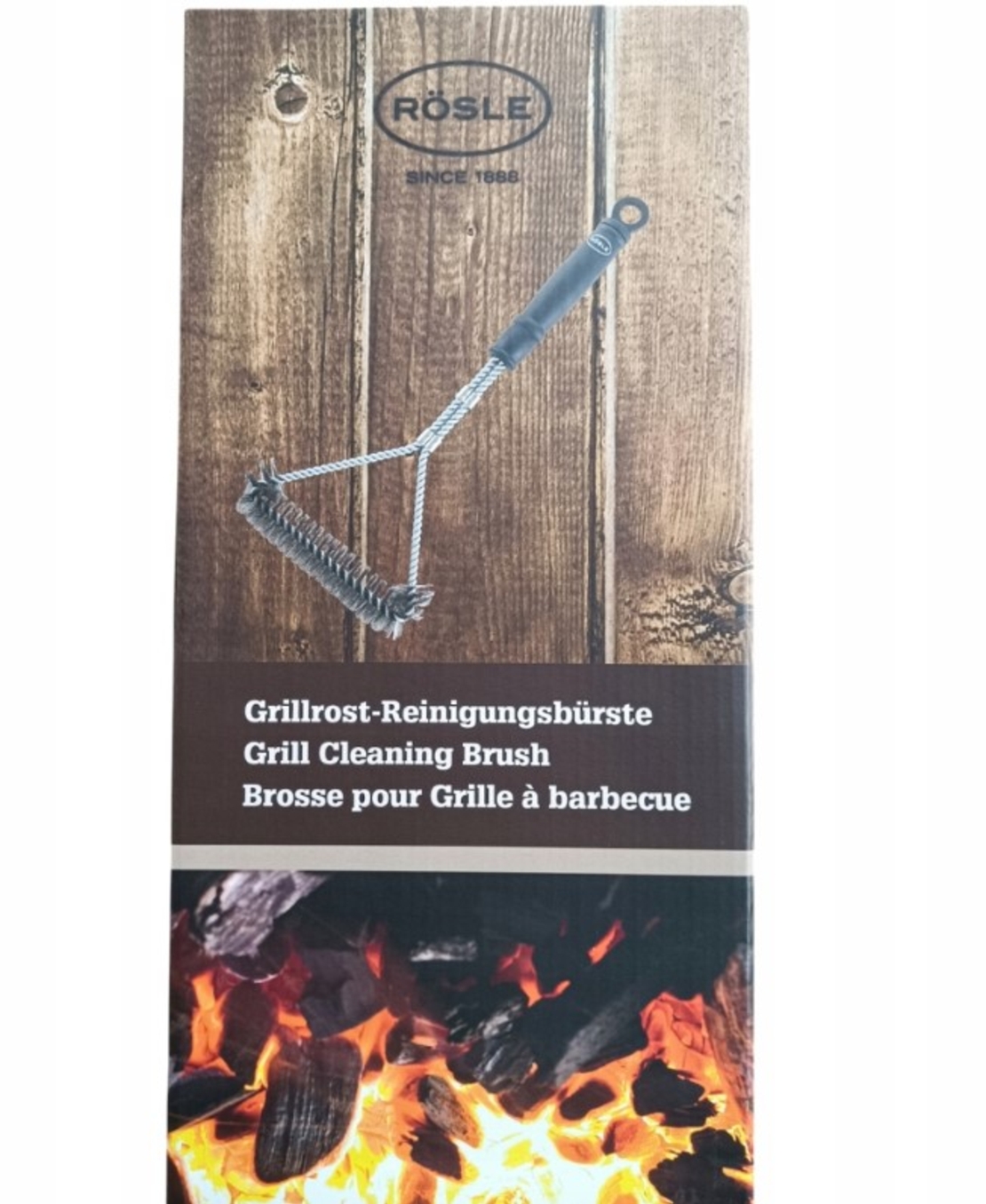 ЧЕТКА ЗА ПОЧИСТВАНЕ НА СКАРА ROSLE ИНСТРУМЕНТИ ЗА СКАРА АКСЕСОАРИ
