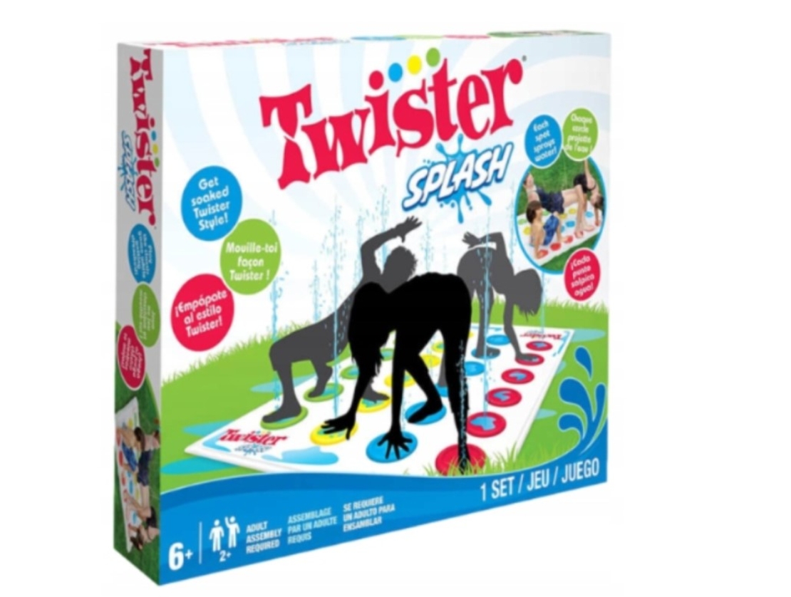 Игра TWISTER SPLASH с добавка за разпръсквач за забавление в градината