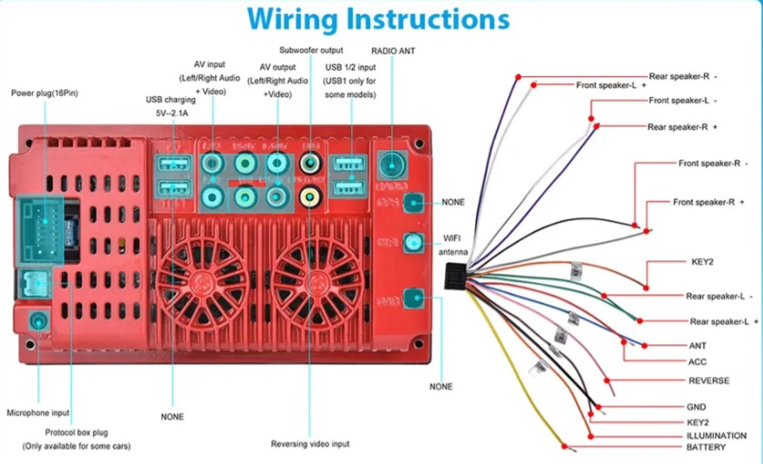 Hodozzy SH3AM5HI 2-din Android автомобилно радио GPS WiFi камера 7-инчов сензорен екран