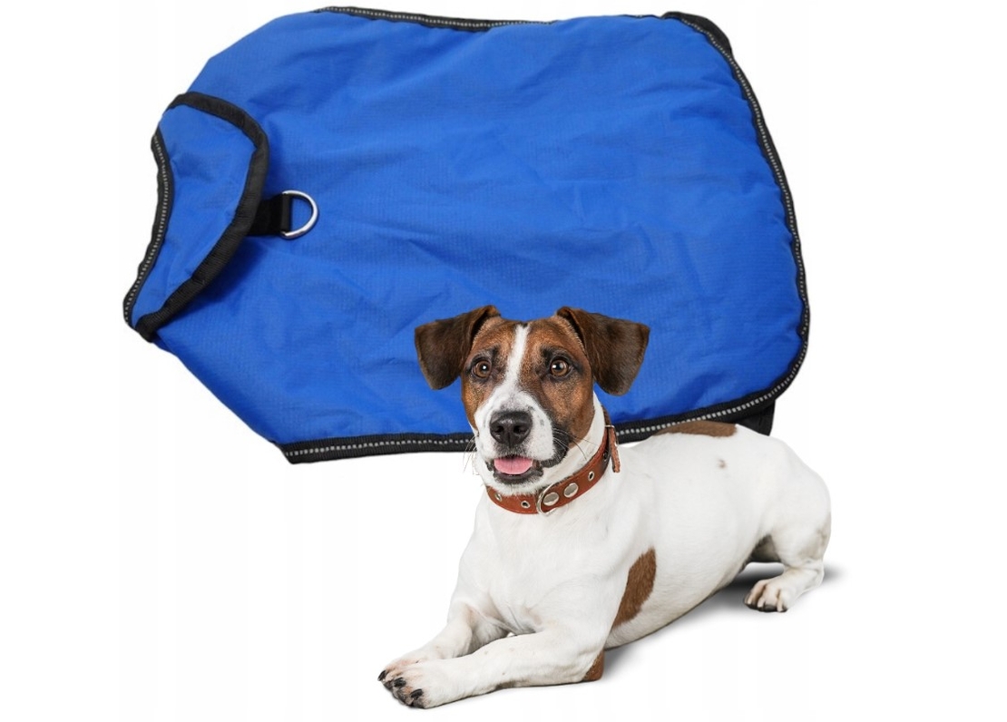 ЖИЛЕТКА ЗА КУЧЕТА СИНЯ РАЗМЕР МАЛЪК ЗА МАЛКИ КУЧЕТА ДРЕХИ