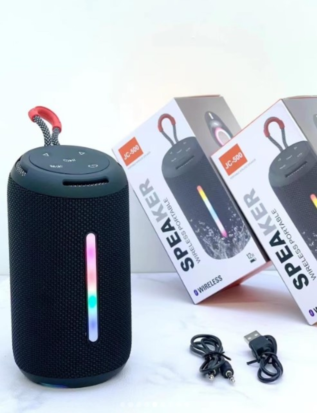 Bluetooth колона високоговорител Басови безжични преносими високоговорители JC-500