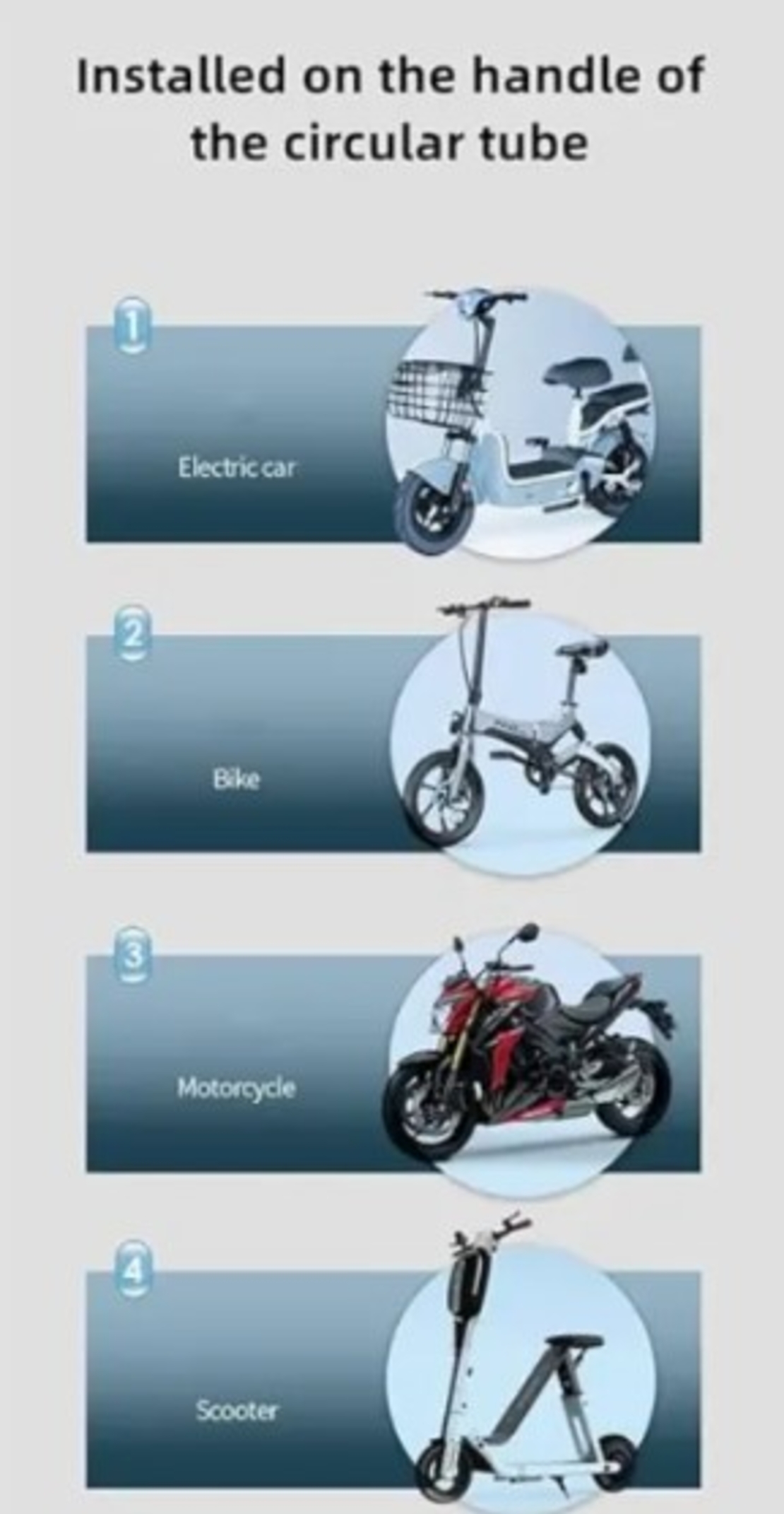 Мобилната стойка за мотоциклет,тротинетка,велосипед KLGO Z13