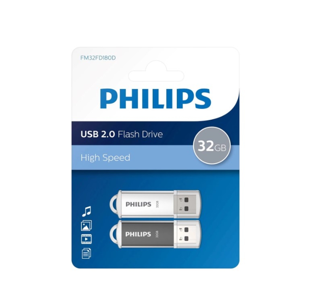 Philips 2 броя флаш памер 2x32 gb Star Edition USB