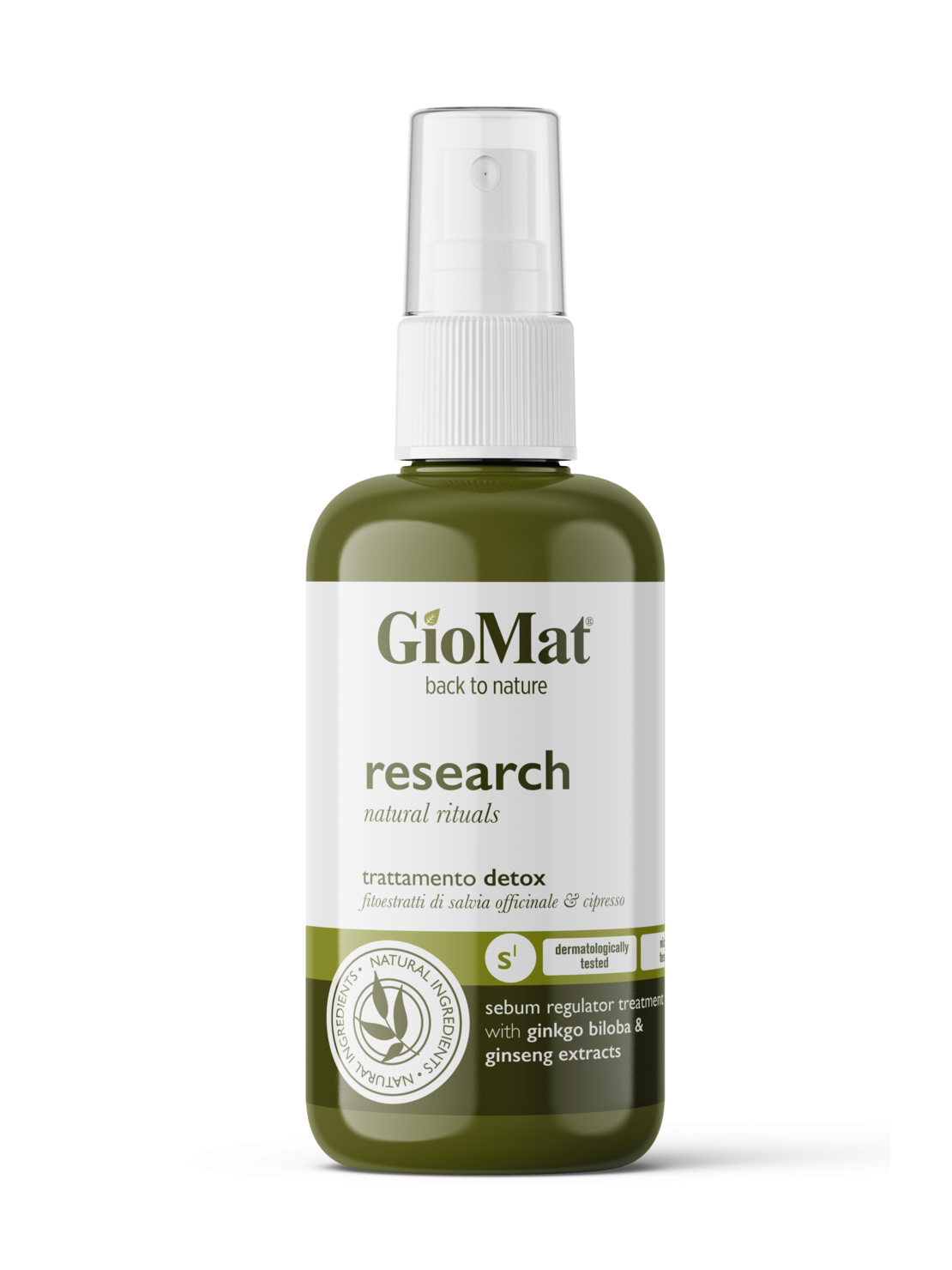 Cleansing oil for oily hair S1 -150 ml.