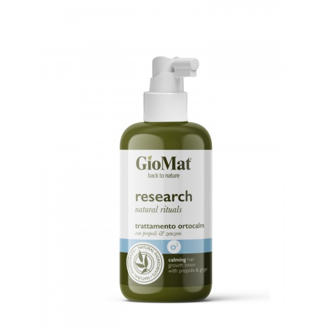 Growth lotion for irritated scalp