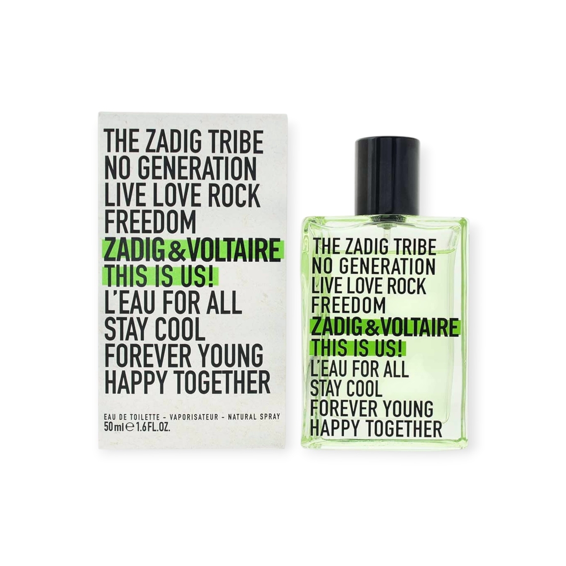Zadig Voltaire This Is Us LEau EDT 50 Uni
