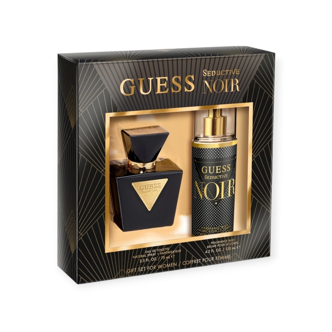 Guess Seductive Noir EDT 75 W+125 Fragrance Mist
