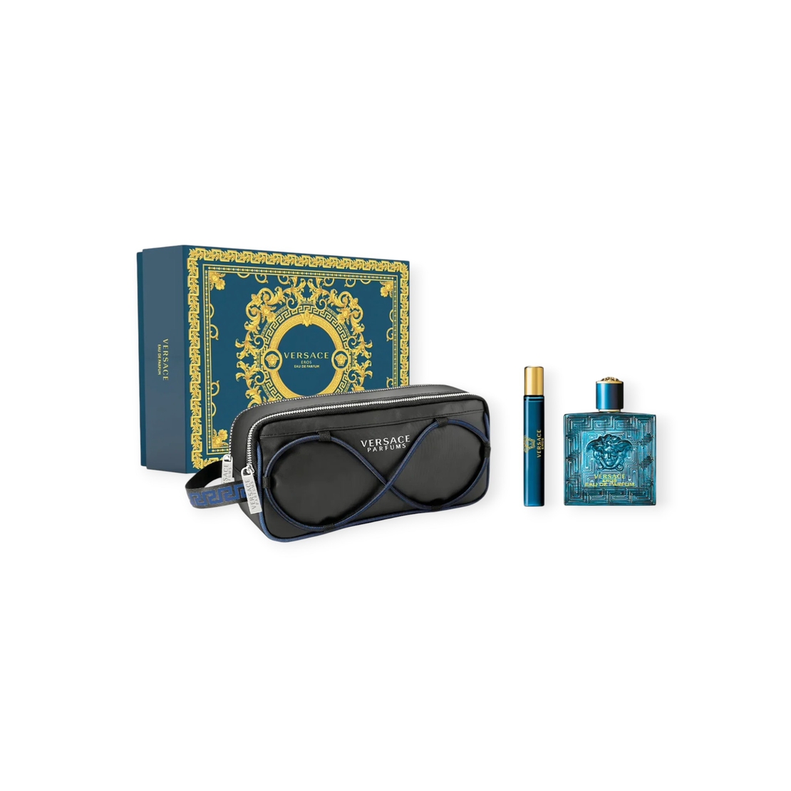 Versace Eros EDP 100 M+ 10 ml+ bag