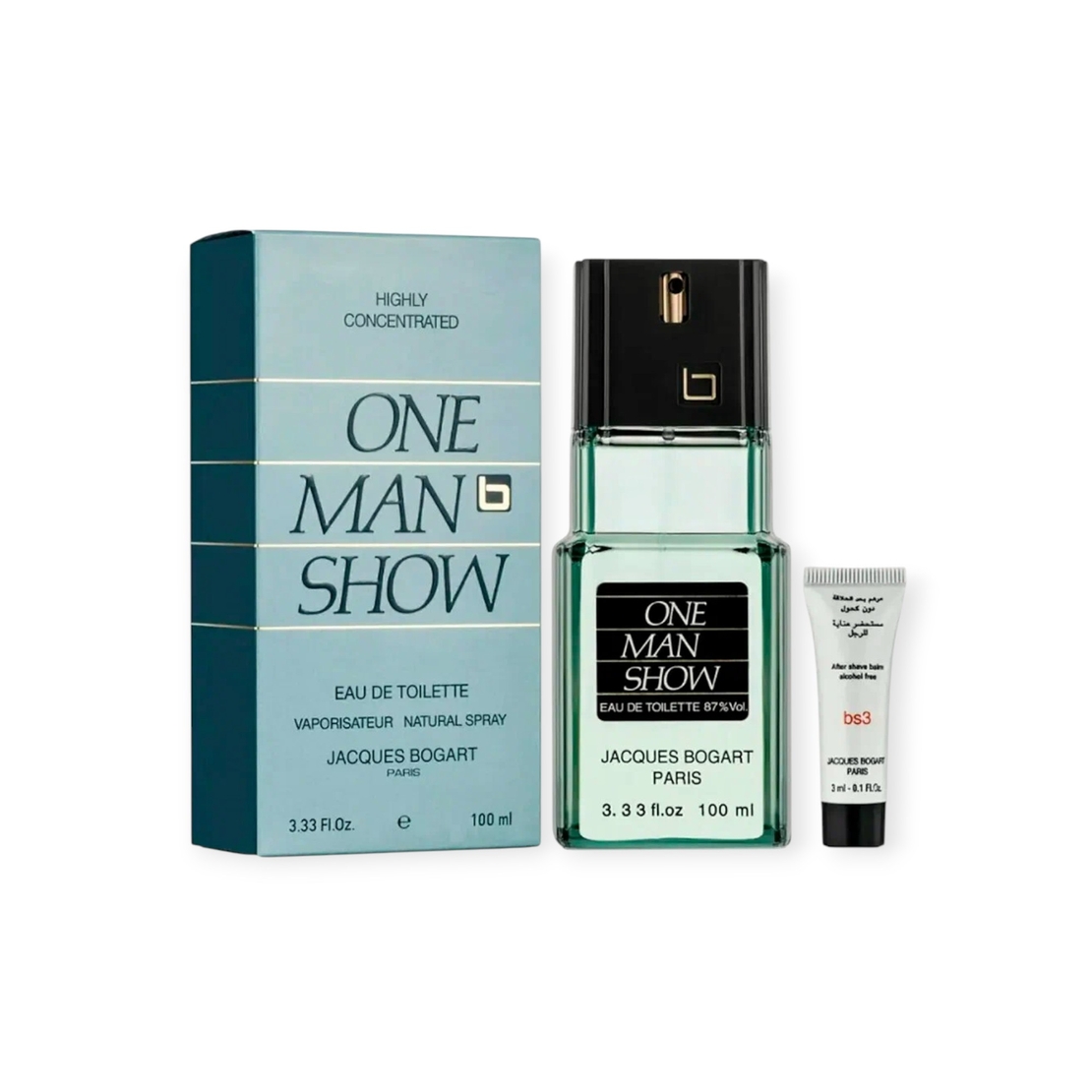 Jacques Bogart One Man Show EDT 100 M+3 ml A.S Bl