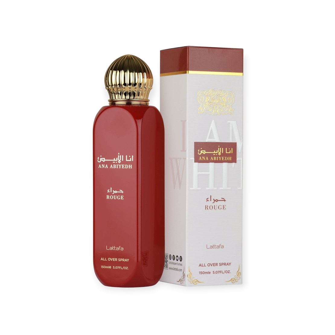 Lattafa Ana Abiyedh Rouge Body Spray 150 W