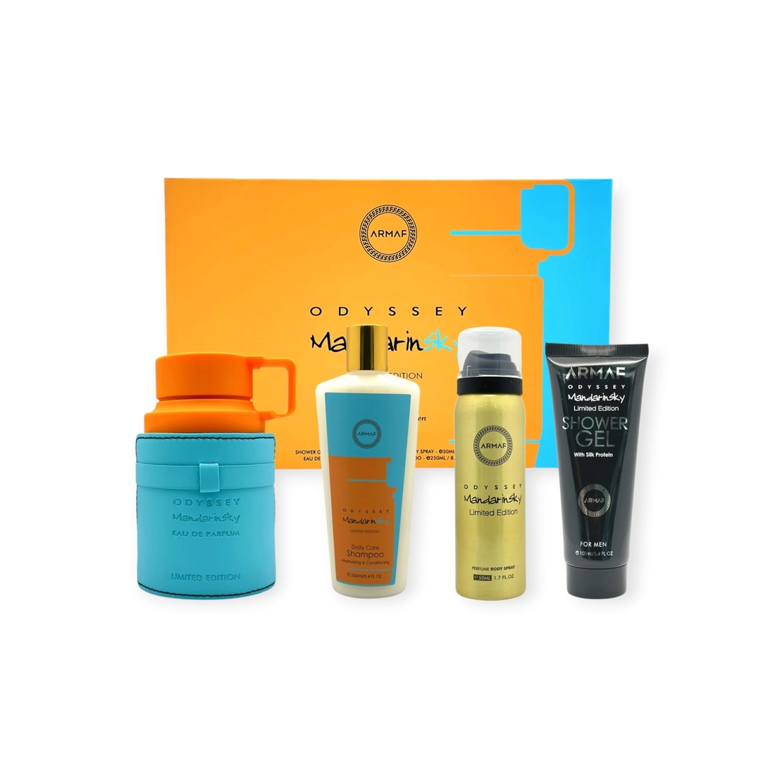 Armaf Odyssey Mandarin Sky EDP 100 M+50 Deo+100 S.G+100 Sh.