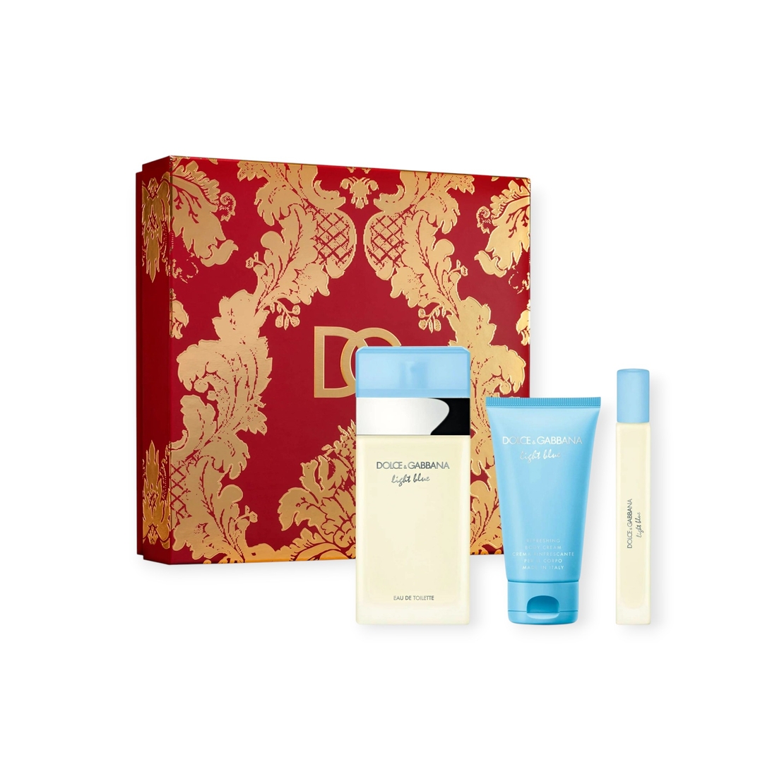 D.G Light Blue EDT 100 W + 50 B.L+10 ml EDT