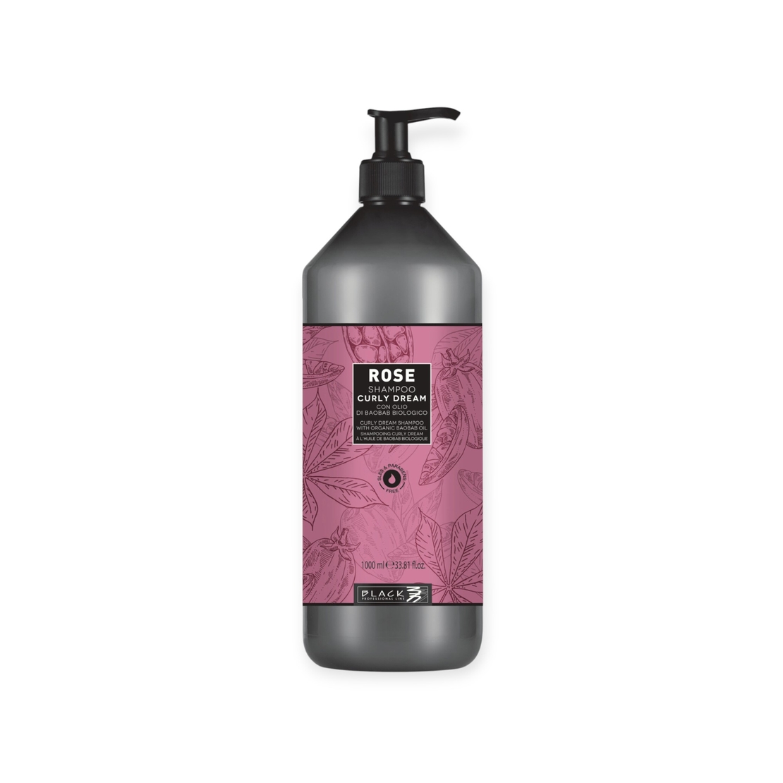 Black Rose shampoo for curly hair 1000 ml