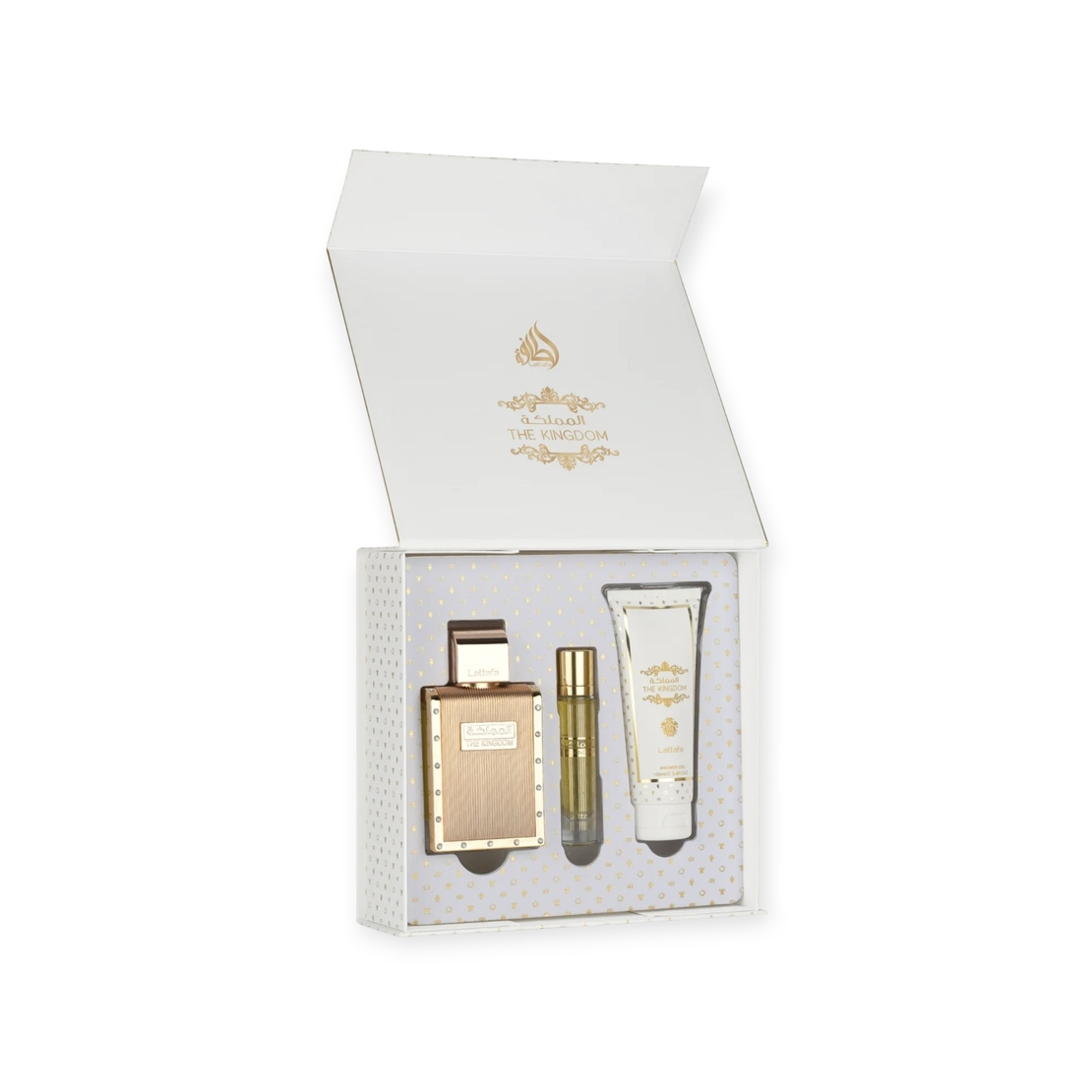 Lattafa The Kingdom EDP 100 M+100 S.G+EDP 12
